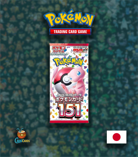 booster pokemon japonais 151
