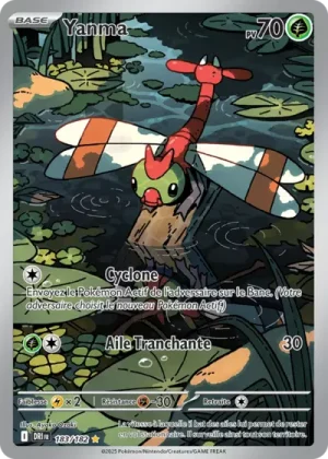 carte pokemon Yanma - 183 / 182 - Rivalités Destinées