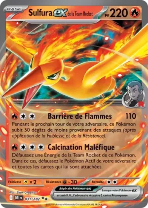 Sulfura de la Team Rocket - Rivalités Destinées - 031/182